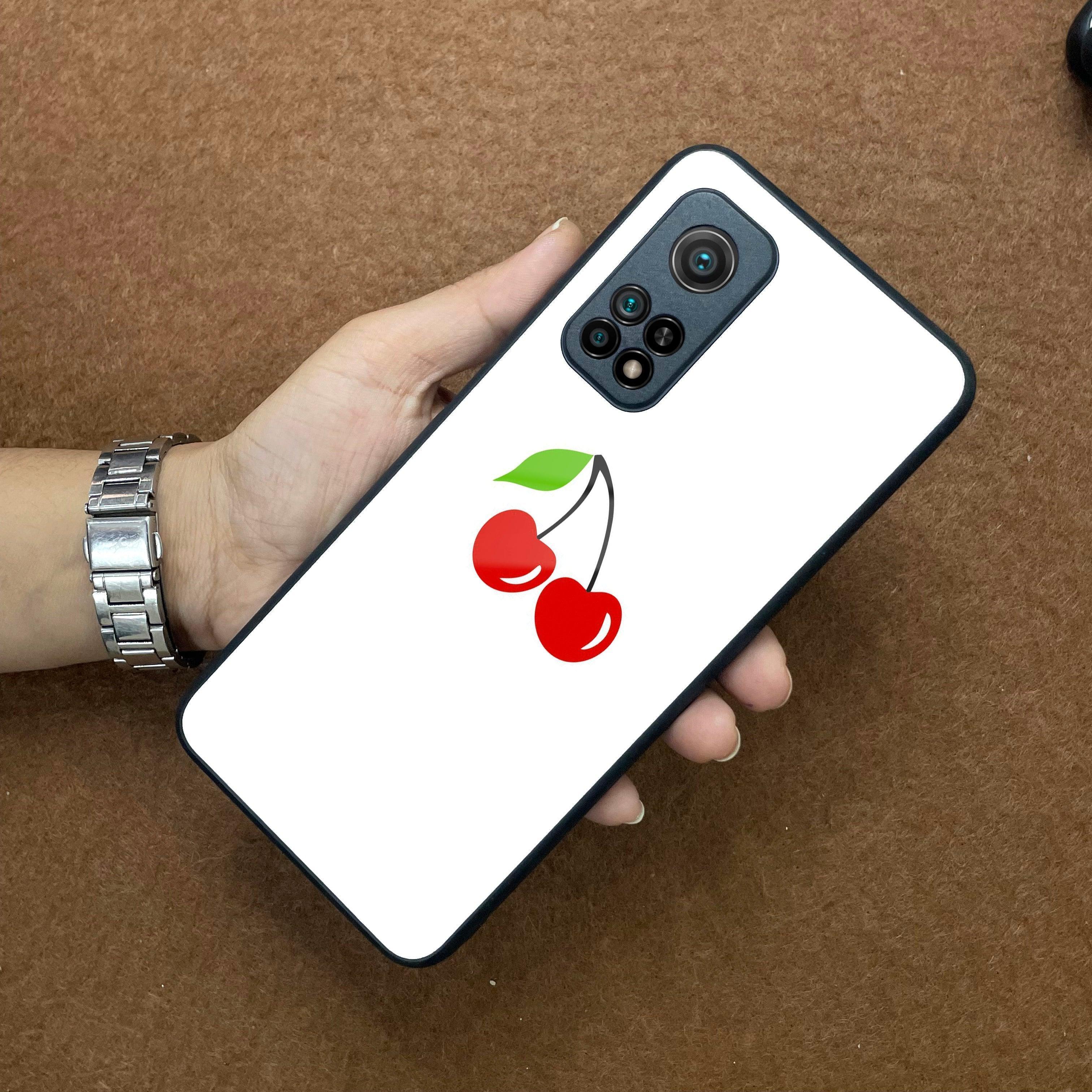 Cherry Glass Case Cover For Redmi/Xiaomi - ShopOnCliQ