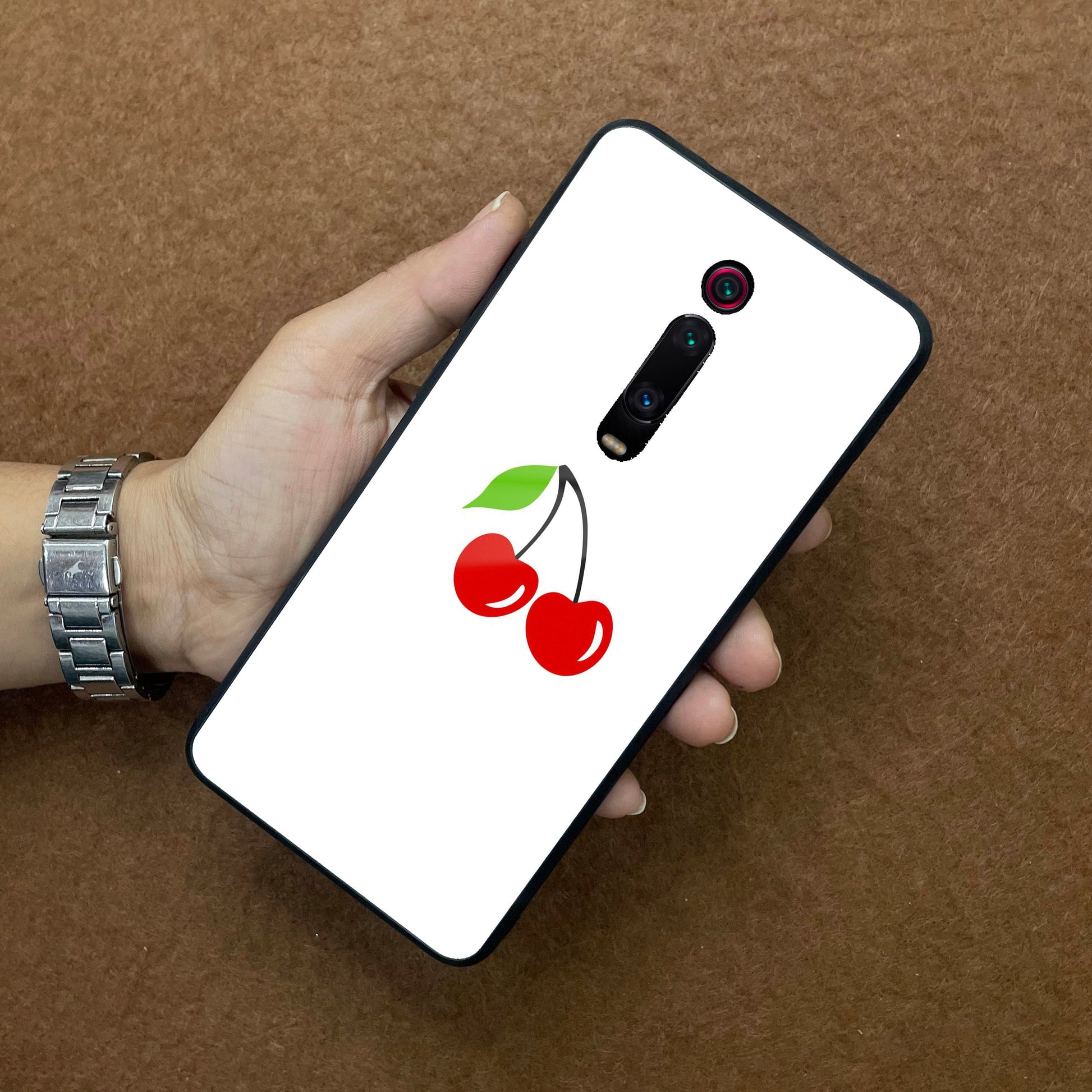 Cherry Glass Case Cover For Redmi/Xiaomi ShopOnCliQ