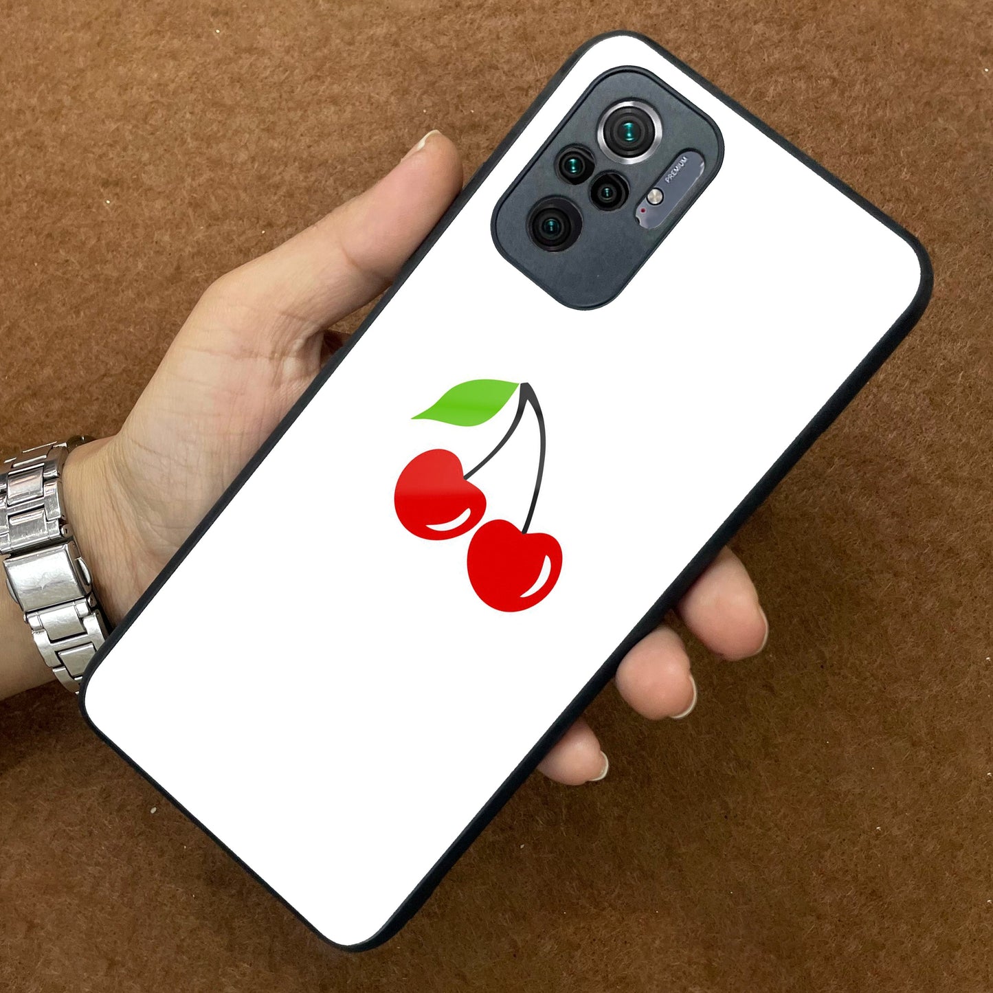 Cherry Glass Case Cover For Redmi/Xiaomi ShopOnCliQ