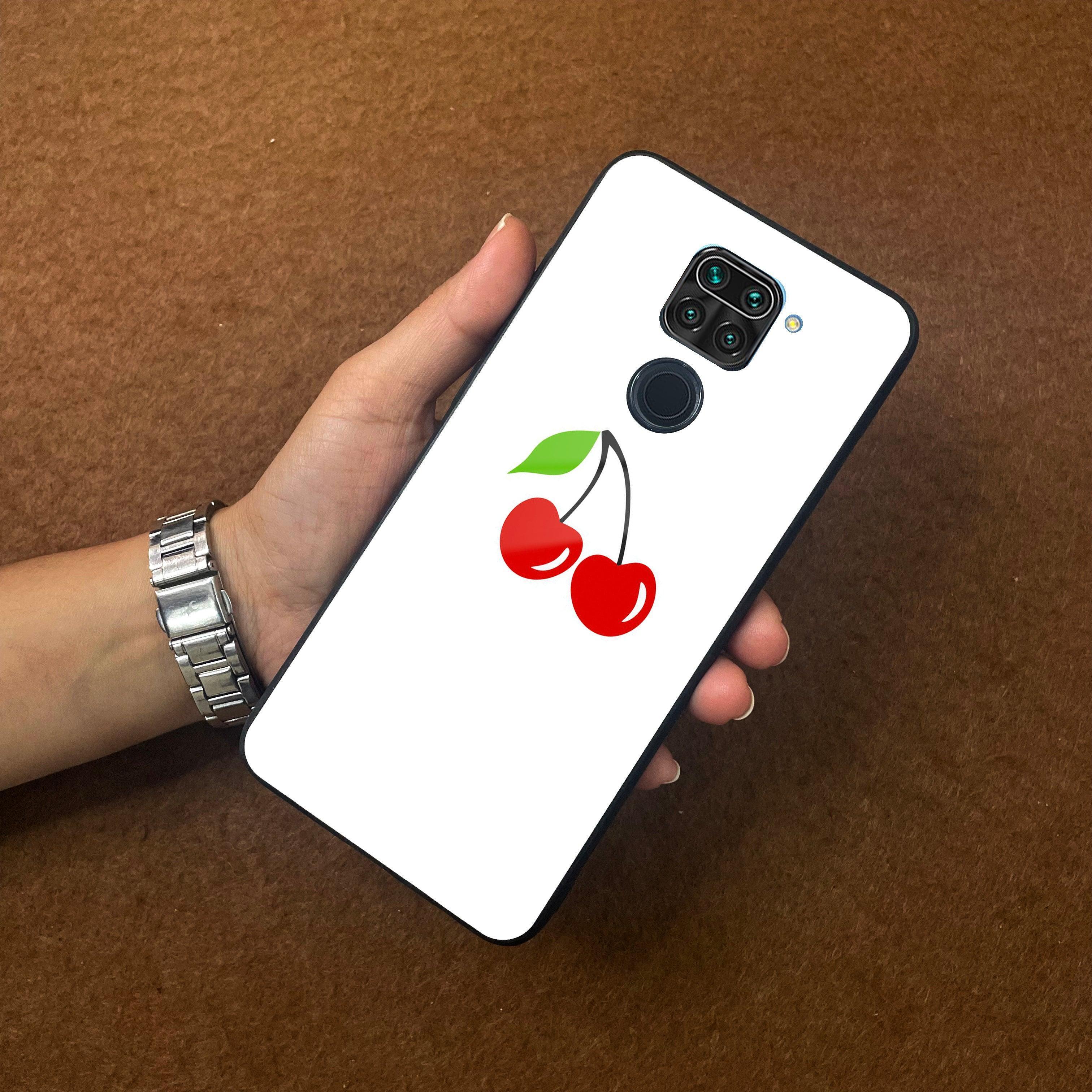 Cherry Glass Case Cover For Redmi/Xiaomi - ShopOnCliQ