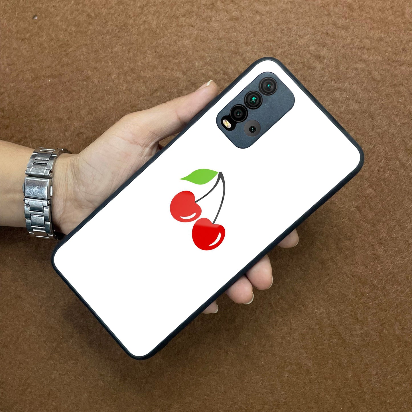 Cherry Glass Case Cover For Redmi/Xiaomi ShopOnCliQ