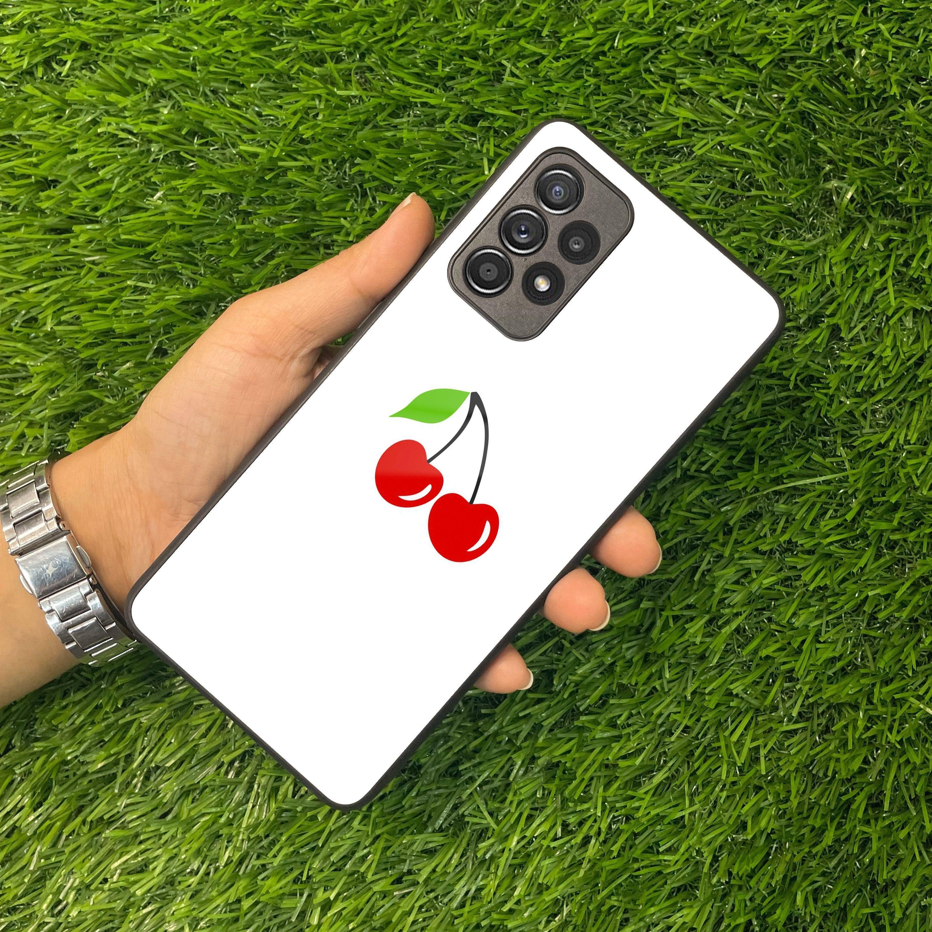 Cherry Glass Case Cover For Samsung - ShopOnCliQ