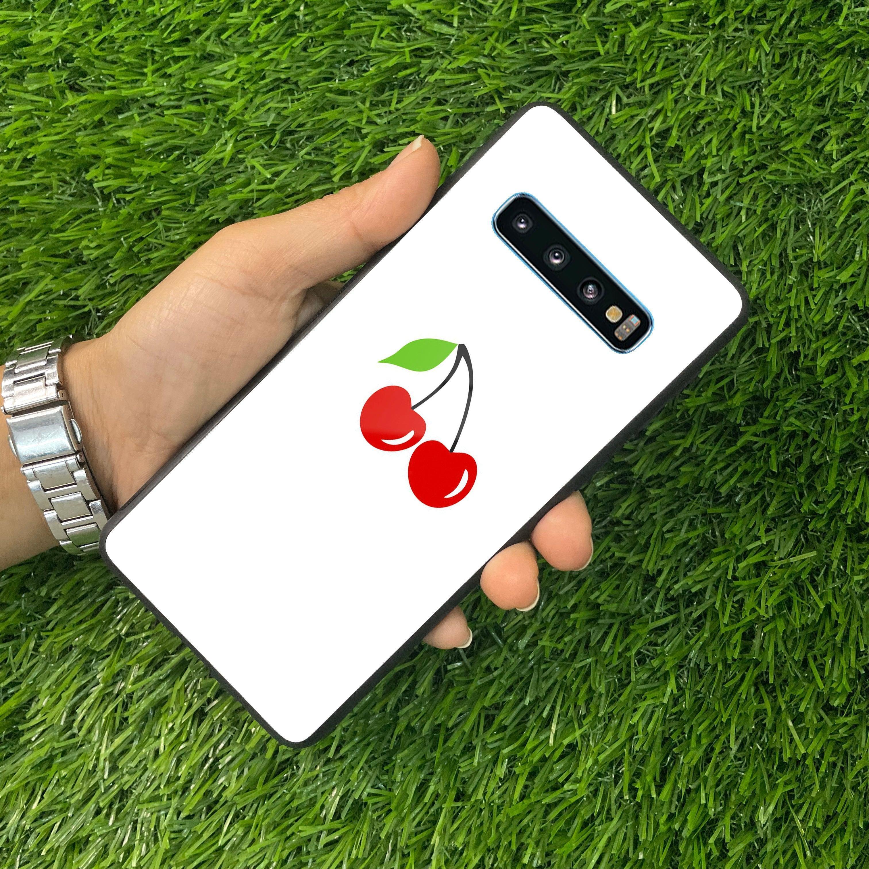 Cherry Glass Case Cover For Samsung - ShopOnCliQ