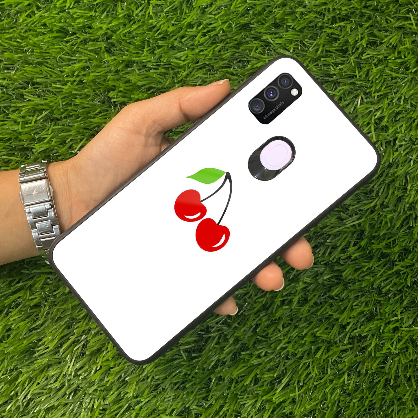 Cherry Glass Case Cover For Samsung ShopOnCliQ