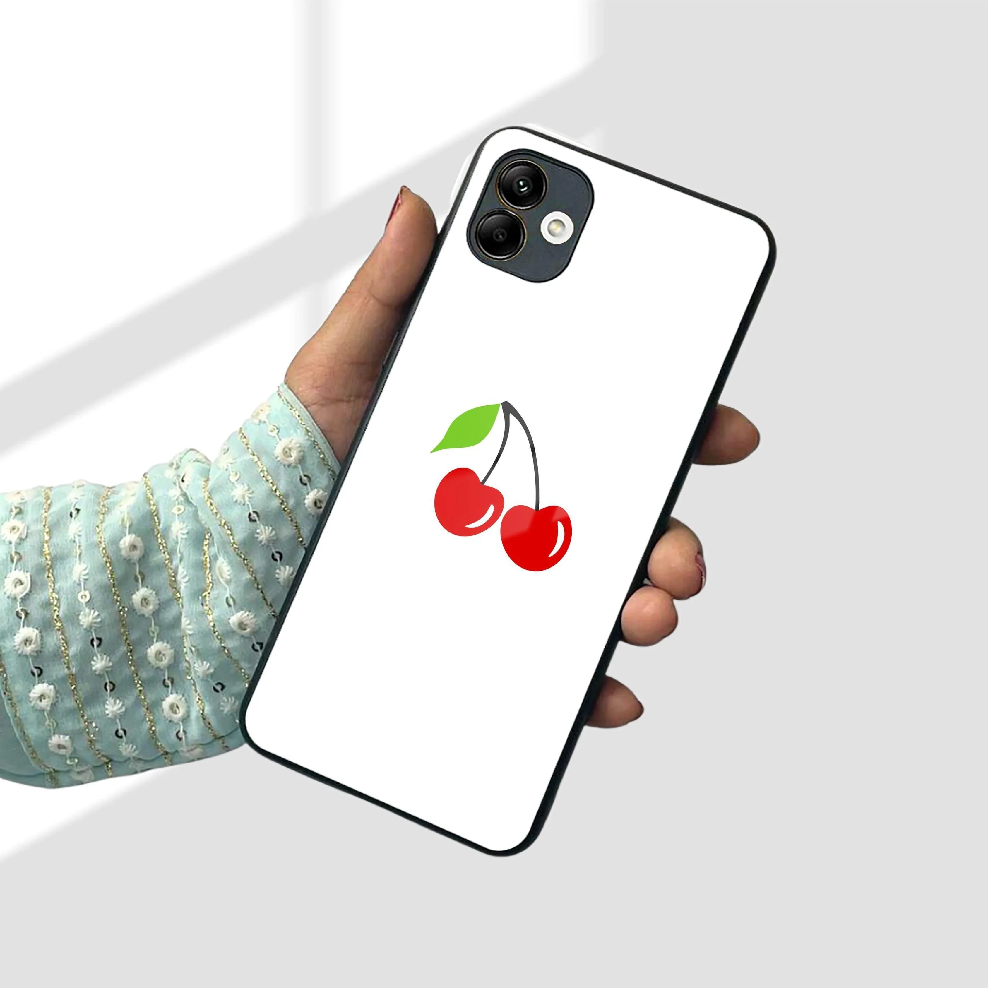 Cherry Glass Case Cover For Samsung - ShopOnCliQ
