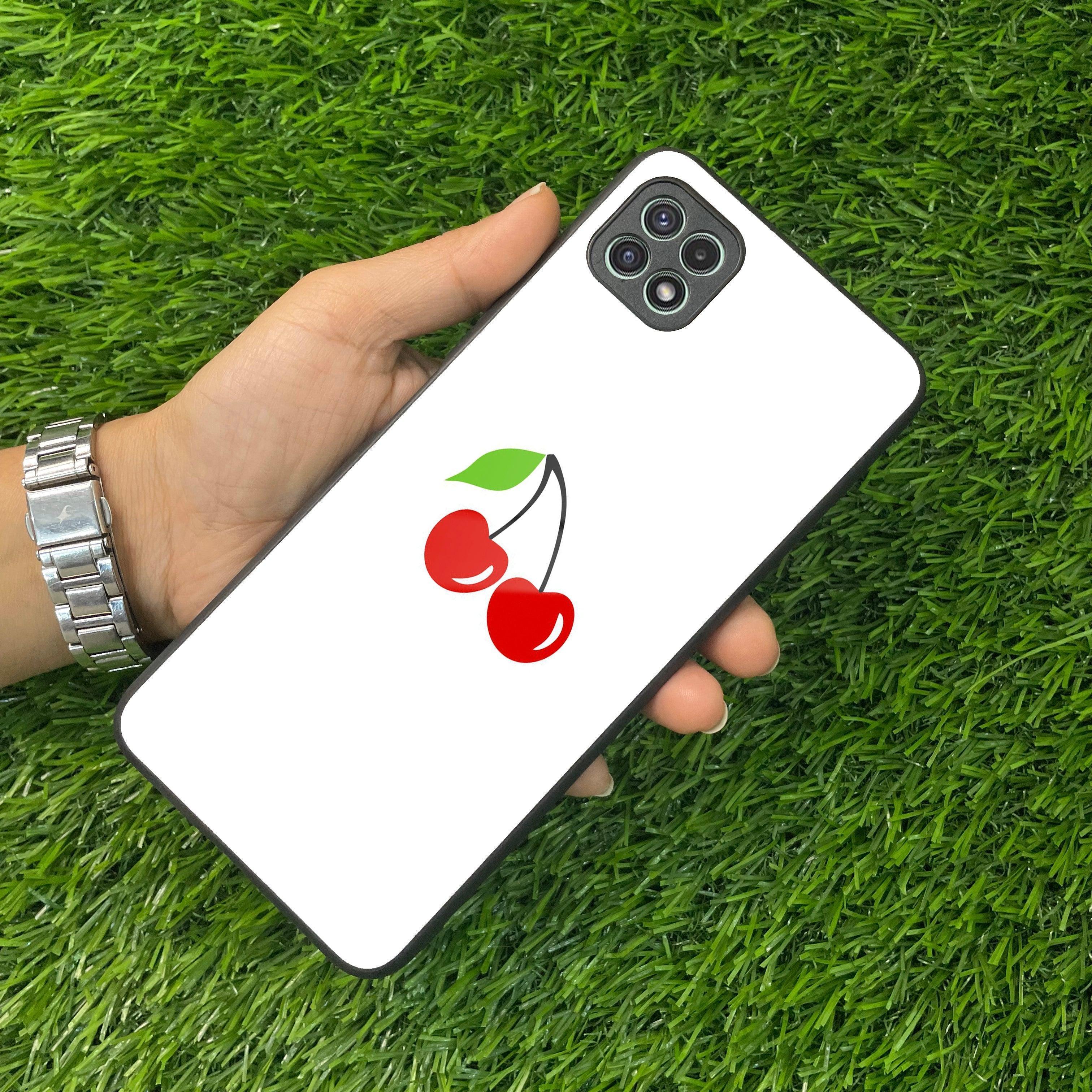 Cherry Glass Case Cover For Samsung - ShopOnCliQ