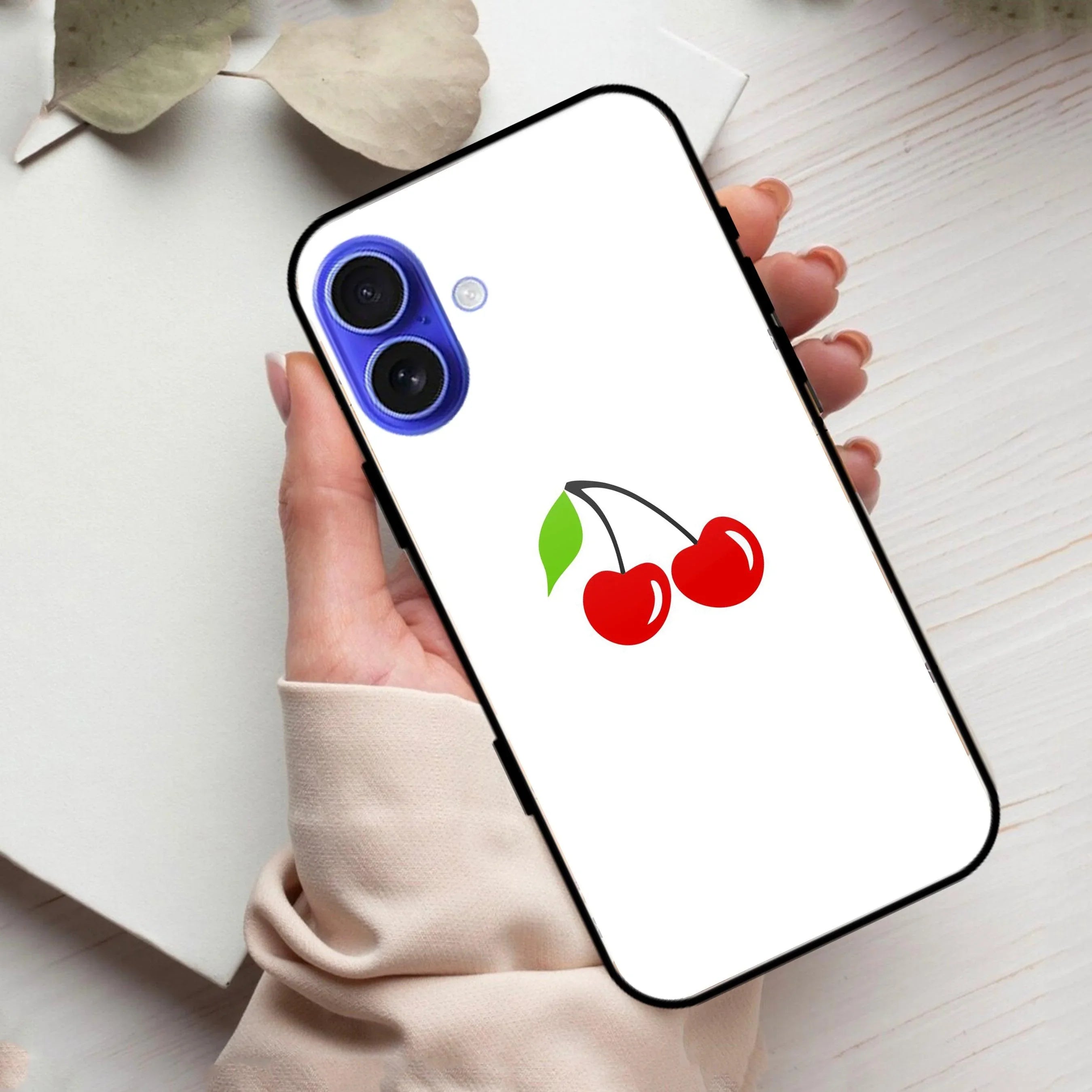 Cherry Glass Case Cover For iPhone - ShopOnCliQ