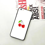 Cherry Glass Case Cover For iPhone - ShopOnCliQ