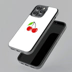 Cherry Glass Case Cover For Oppo - ShopOnCliQ