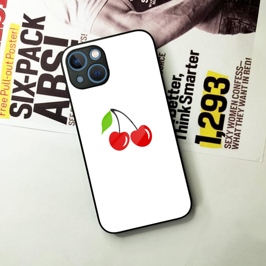 Cherry Glass Case Cover For iPhone - ShopOnCliQ