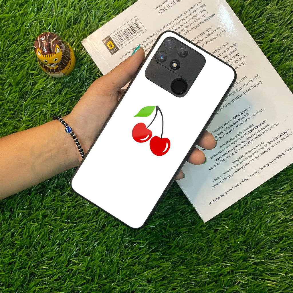 Cherry Glass Case Cover For Realme/Narzo - ShopOnCliQ