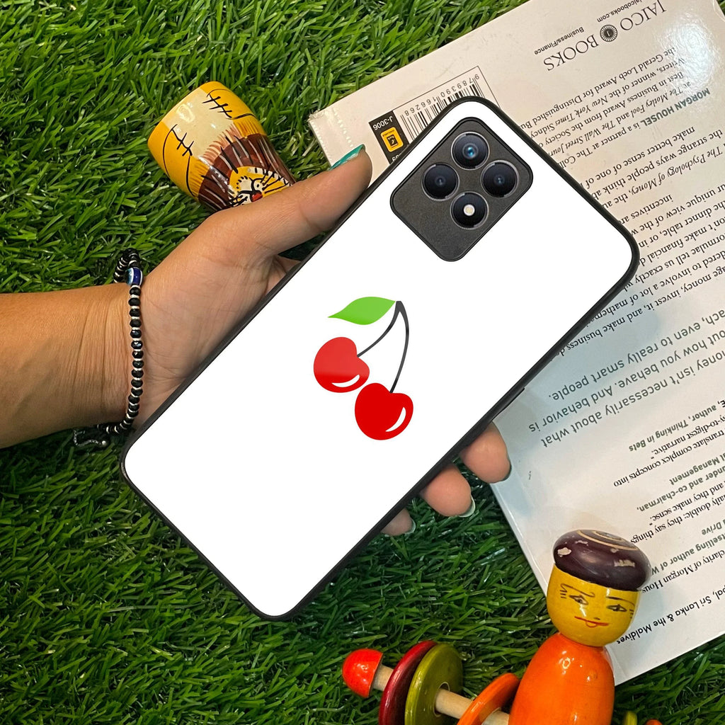 Cherry Glass Case Cover For Realme/Narzo - ShopOnCliQ