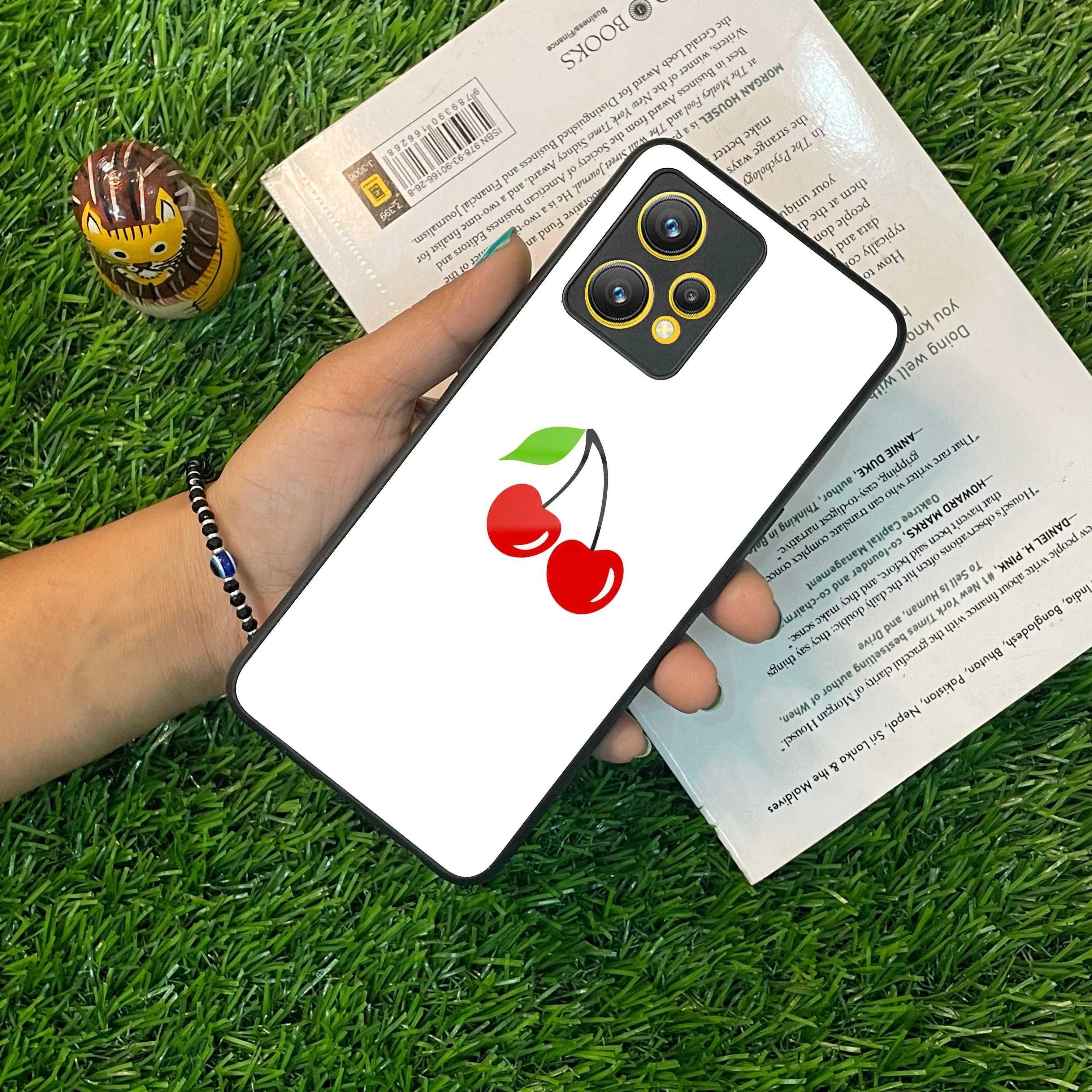 Cherry Glass Case Cover For Realme/Narzo - ShopOnCliQ