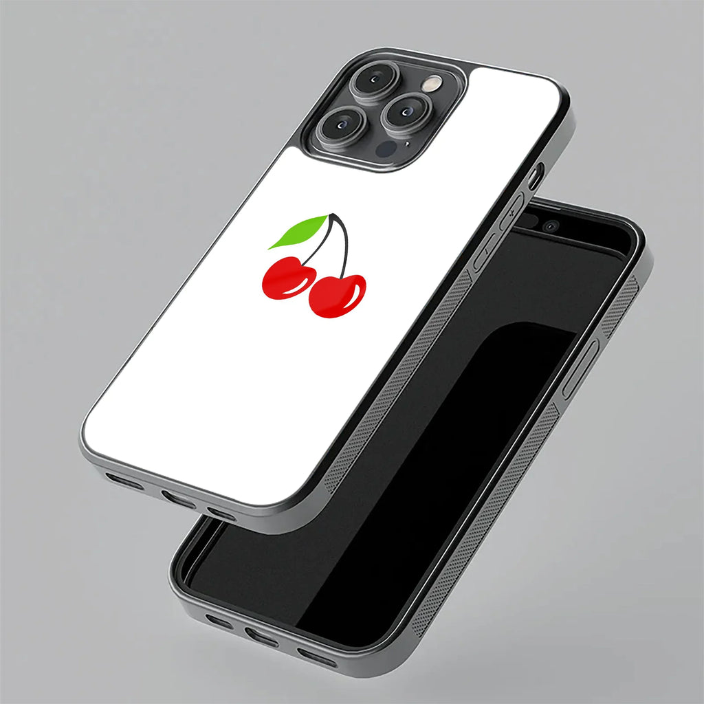 Cherry Glass Case Cover For Samsung - ShopOnCliQ