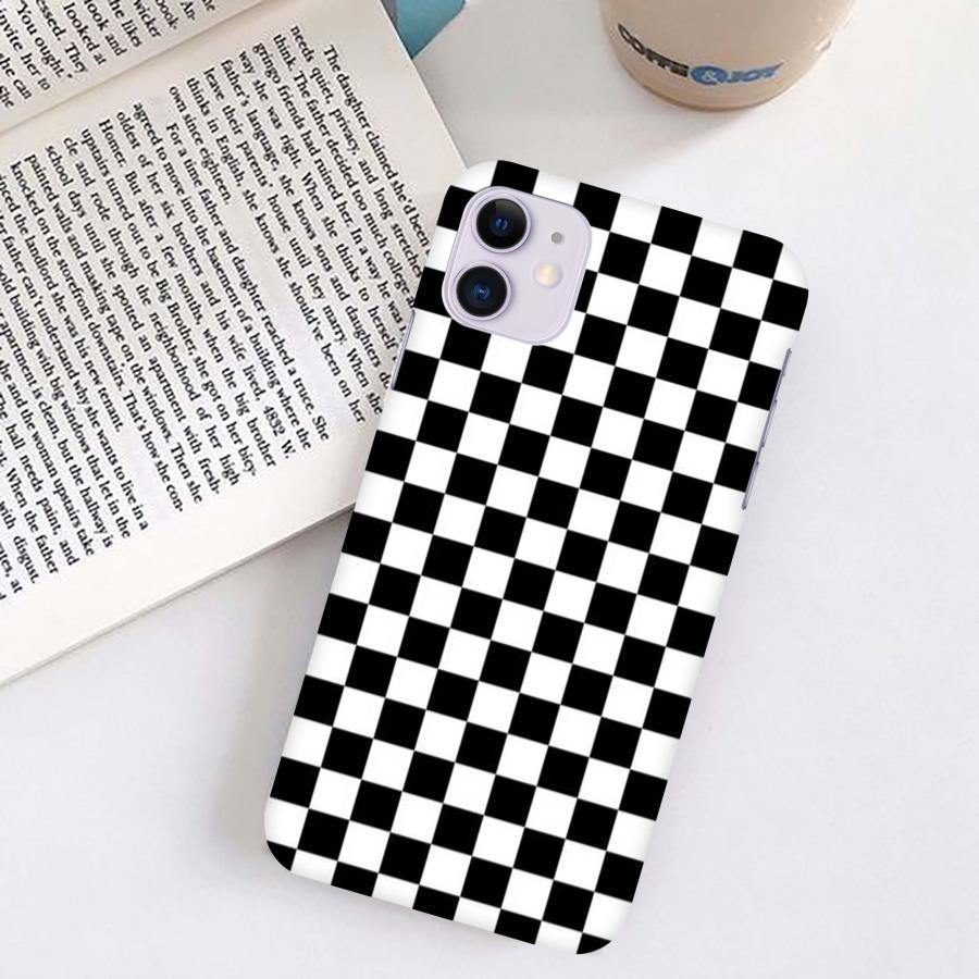 Chess Print & Leopard Design Slim Matte Case Cover ShopOnCliQ