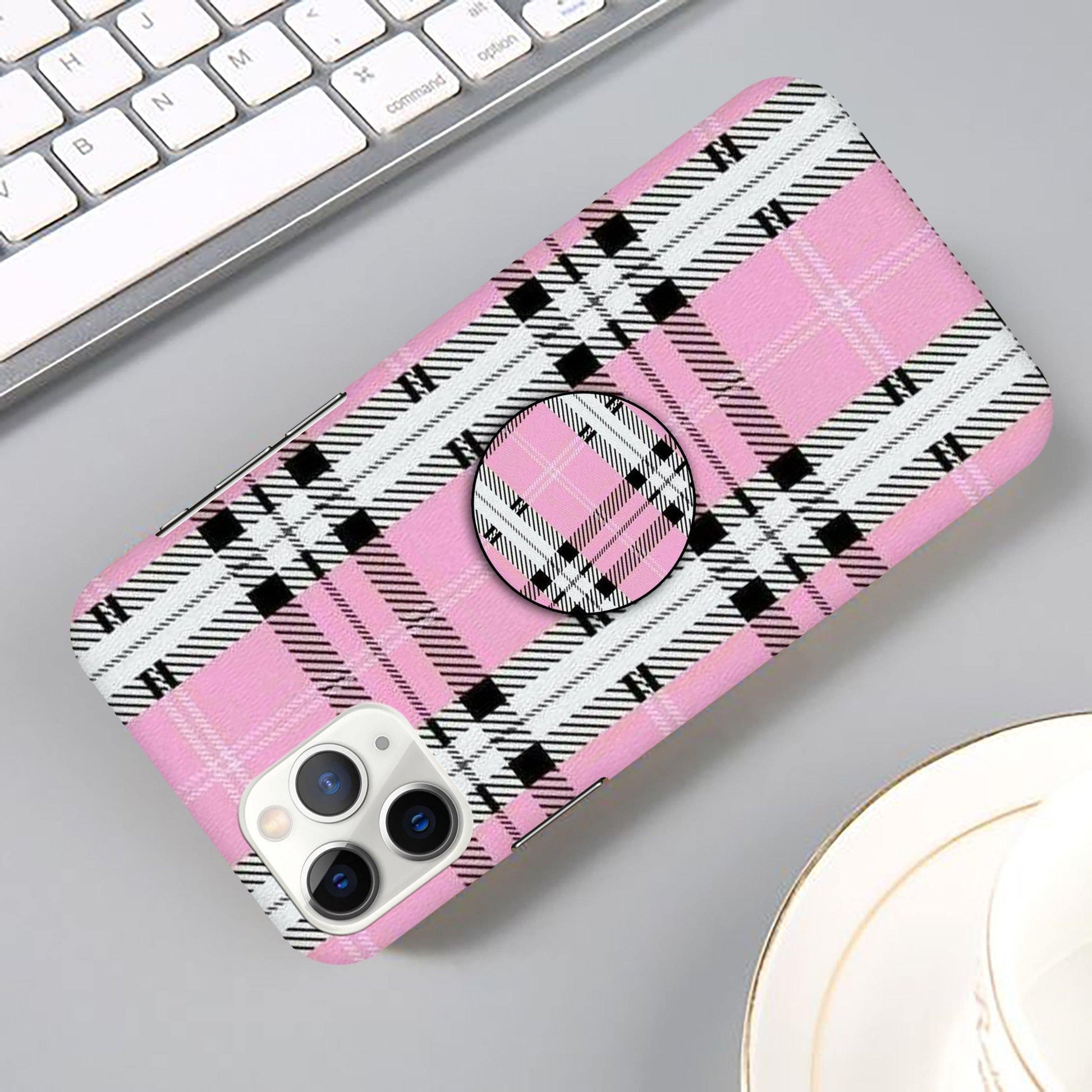 Cloth Pattern Slim Matte Phone Case Cover ShopOnCliQ