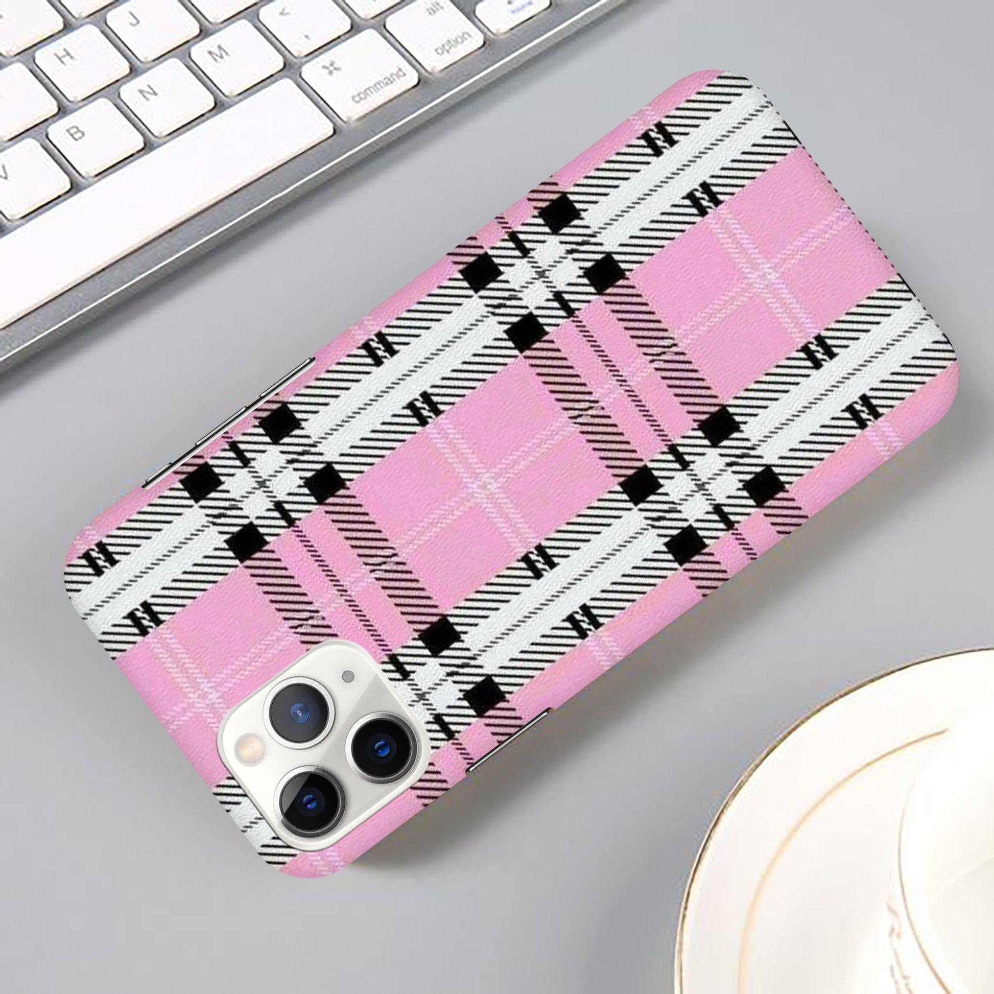 Cloth Pattern Slim Matte Phone Case Cover ShopOnCliQ