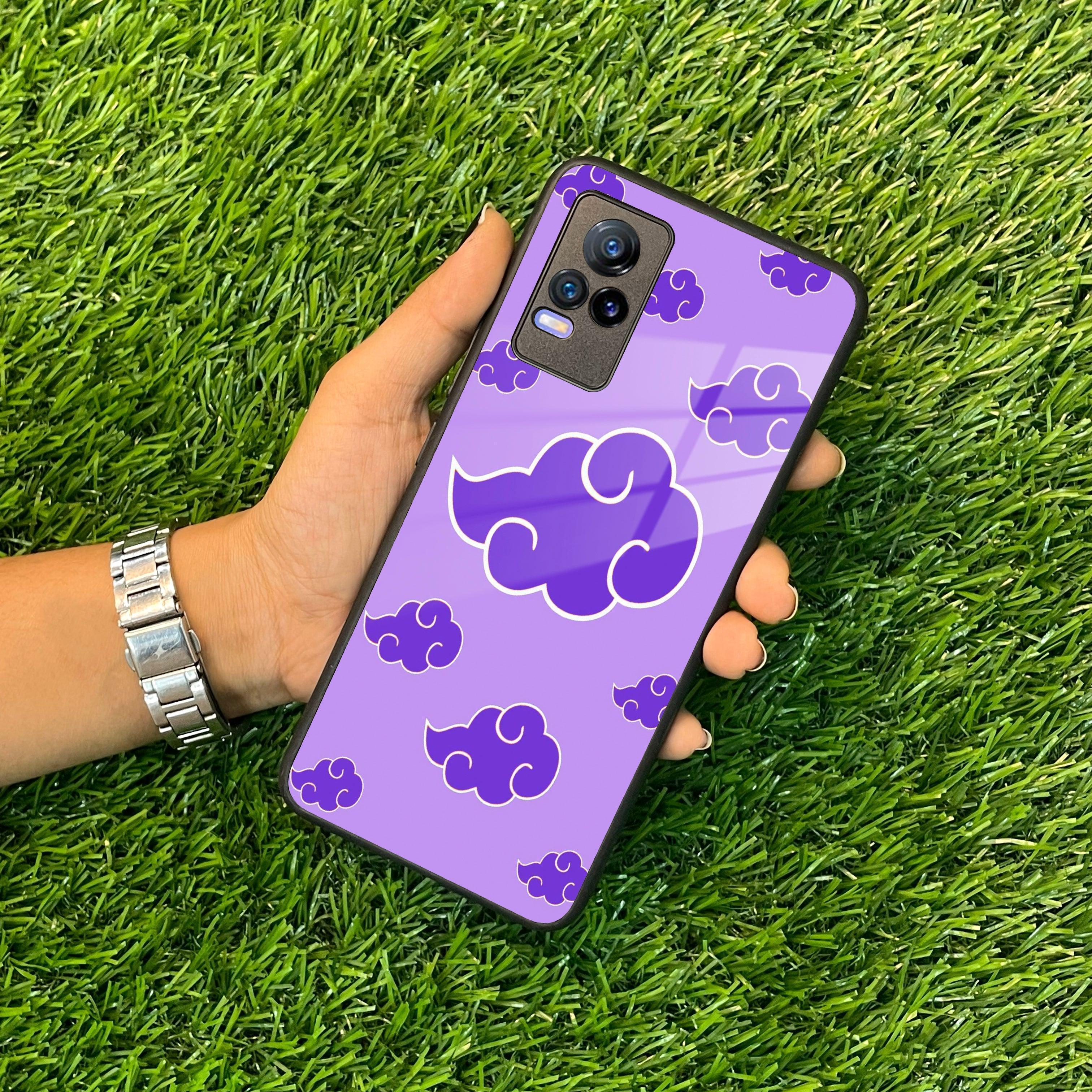 Purple Cloud Mobile Glass Phone Case For Vivo - ShopOnCliQ