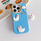 Cloudy Duck Dream Phone Case For iPhone