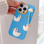 Cloudy Duck Dream Phone Case For iPhone