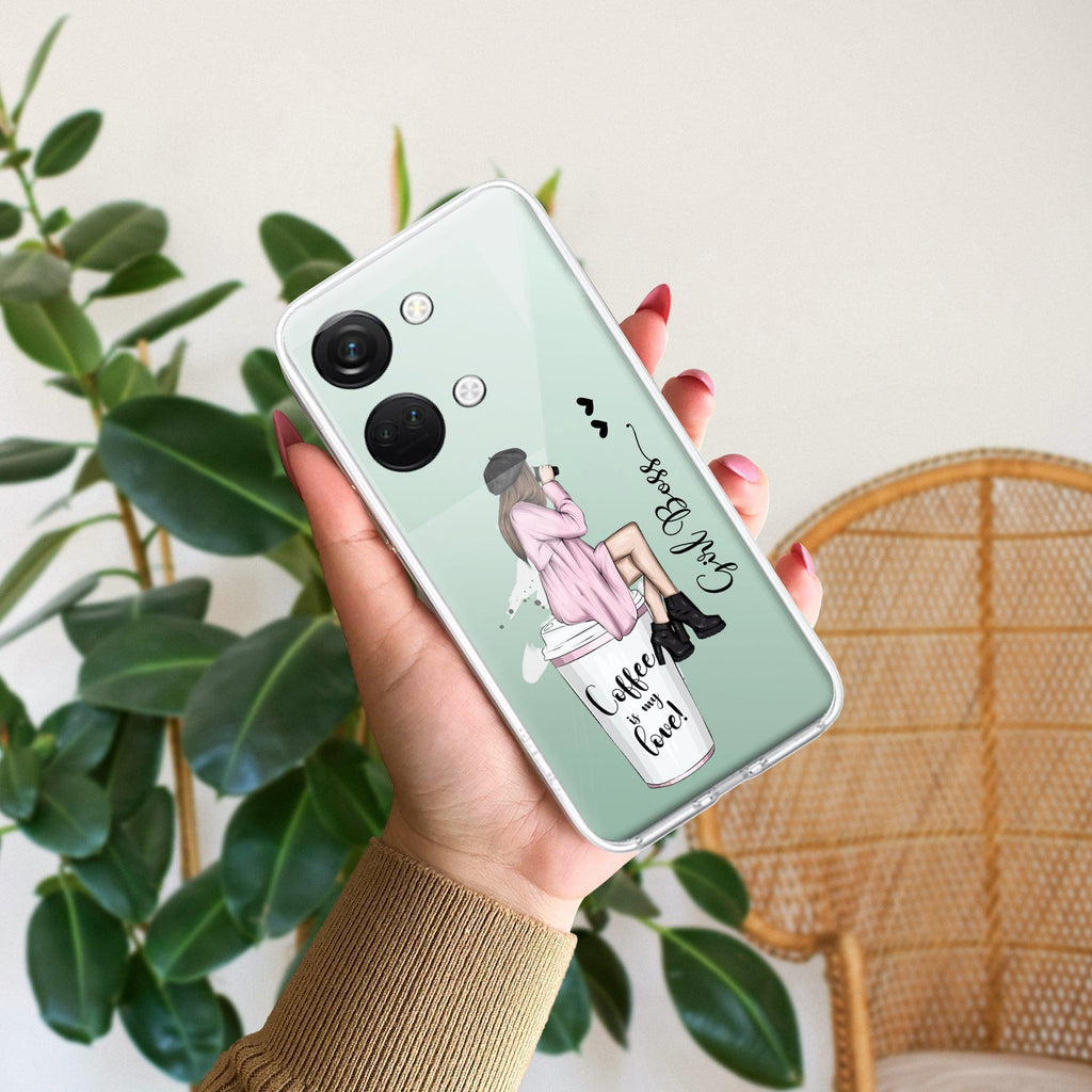 Coffee Lover Customize Transparent Silicon Case For OnePlus - ShopOnCliQ