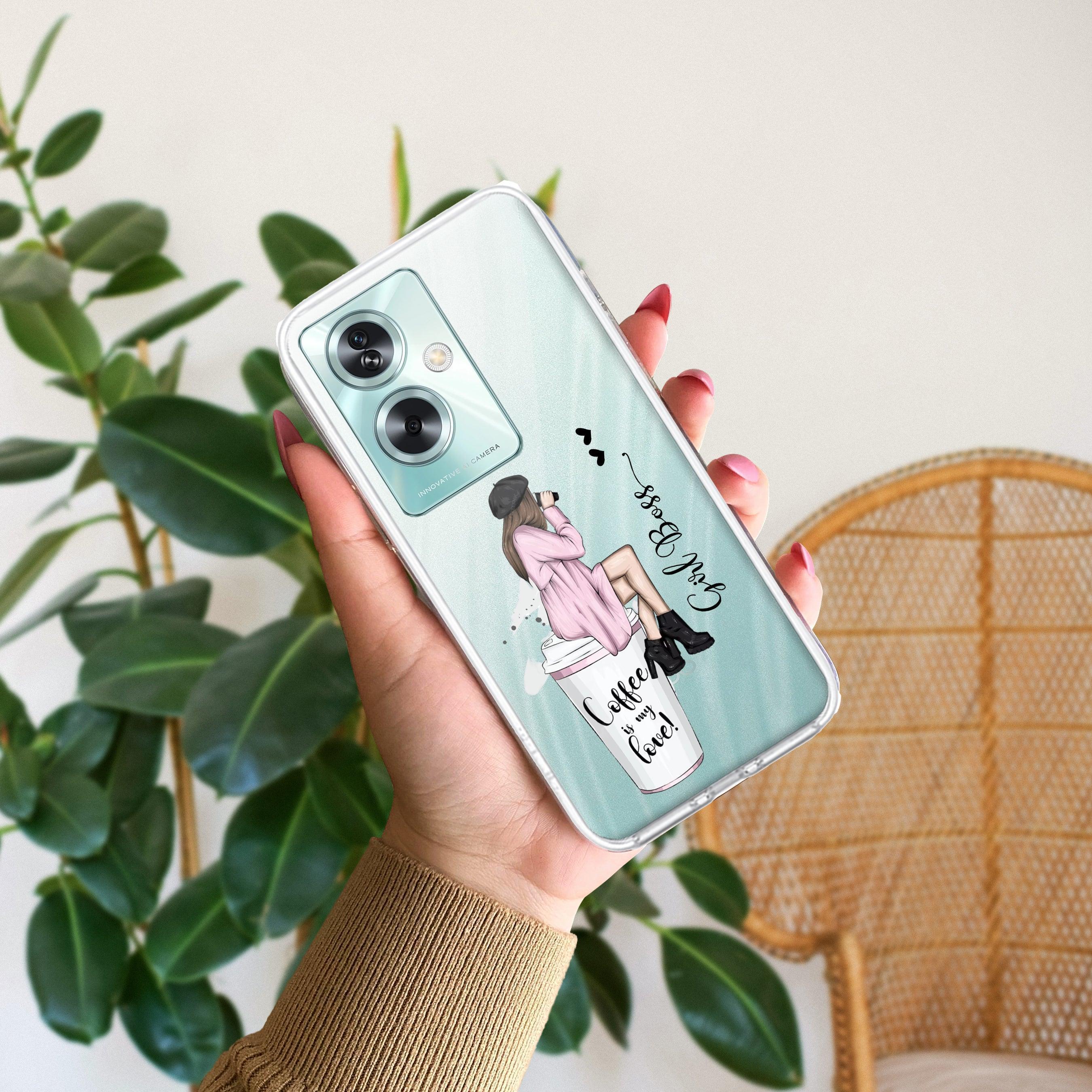 Coffee Lover Customize Anti Yellow Case For Oppo A79 5G