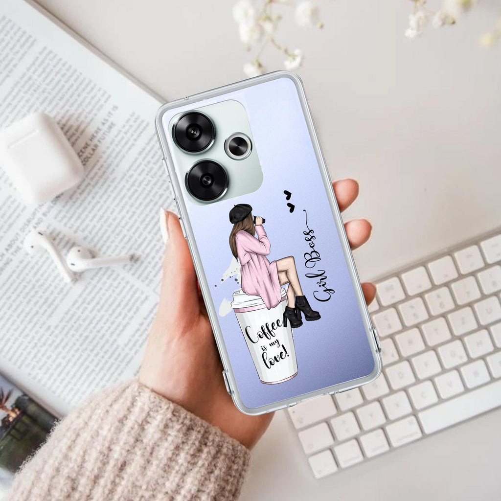 Coffee Lover Customize Transparent Silicon Case For Poco - ShopOnCliQ