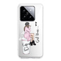 Coffee Lover Customize Transparent Silicon Case For Xiaomi 14 5G