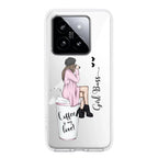 Coffee Lover Customize Transparent Silicon Case For Xiaomi 14 5G