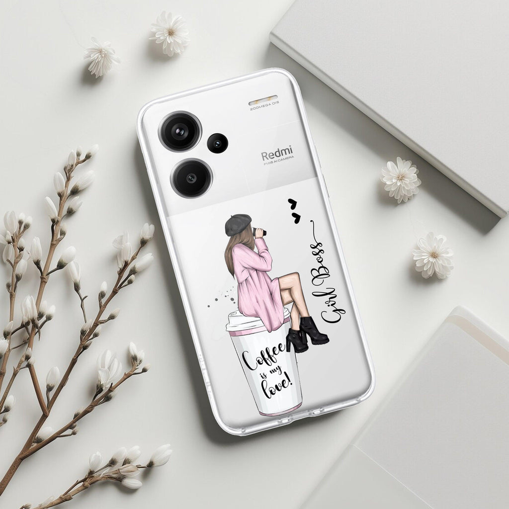 Coffee Lover Customize Transparent Silicon Case For Redmi/Xiaomi - ShopOnCliQ