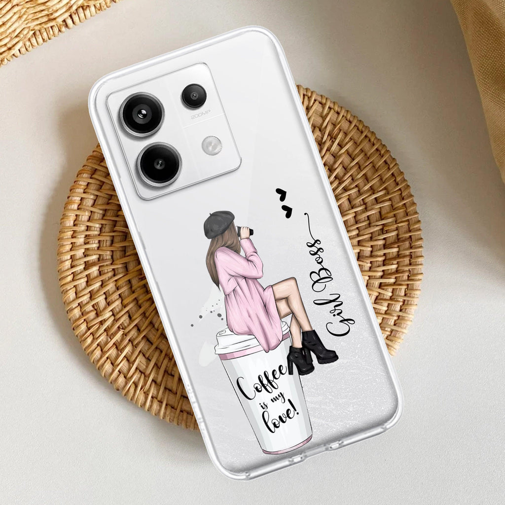 Coffee Lover Customize Transparent Silicon Case For Redmi/Xiaomi - ShopOnCliQ