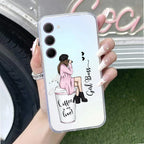 Coffee Lover Customize Anti Yellow Case For Samsung Galaxy S23 Plus 5G