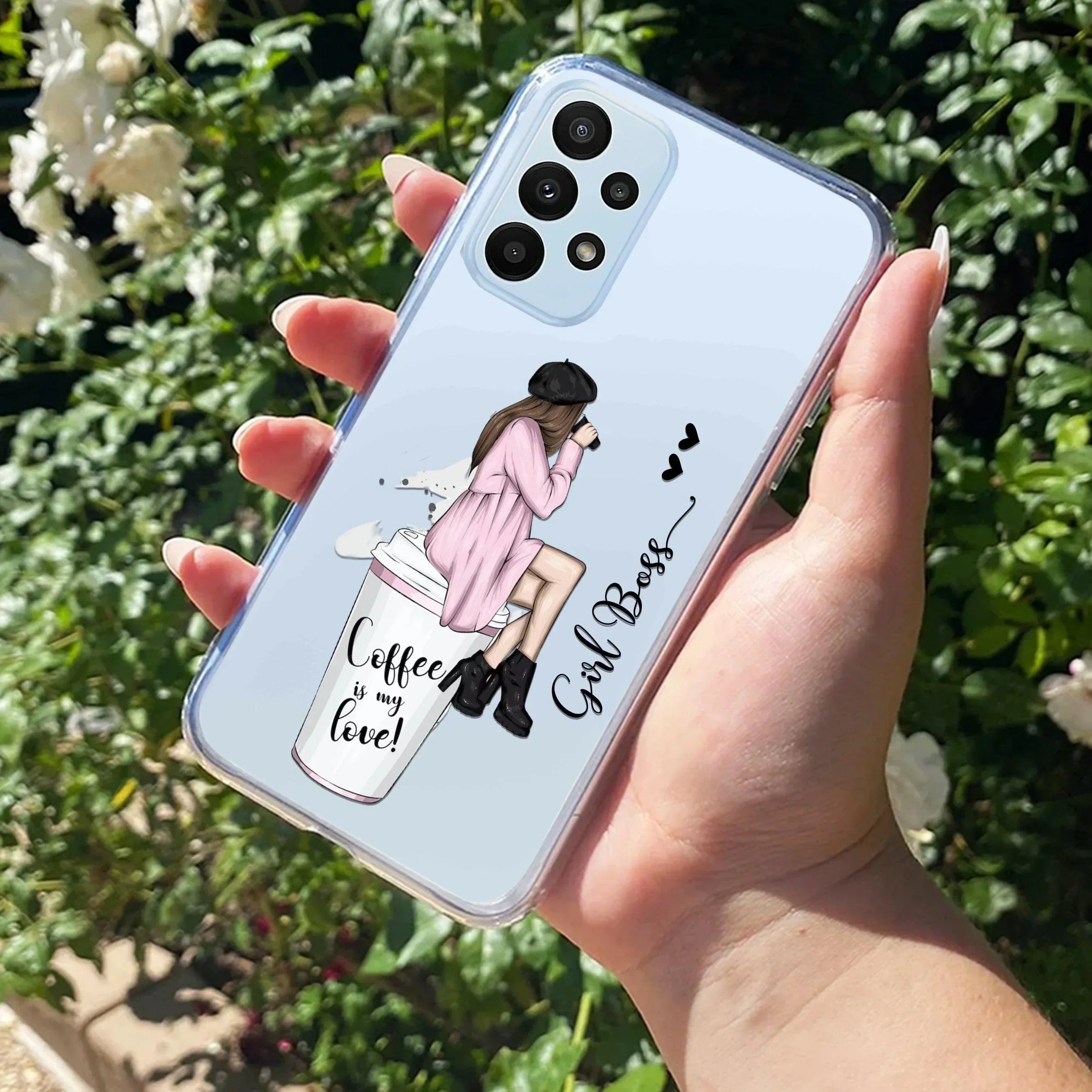 Coffee Lover Customize Anti Yellow Case For Samsung Galaxy A52 / Samsung Galaxy A52s