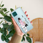 Coffee Lover Customize Transparent Silicon Case For Samsung Galaxy A12 / M12 / F12