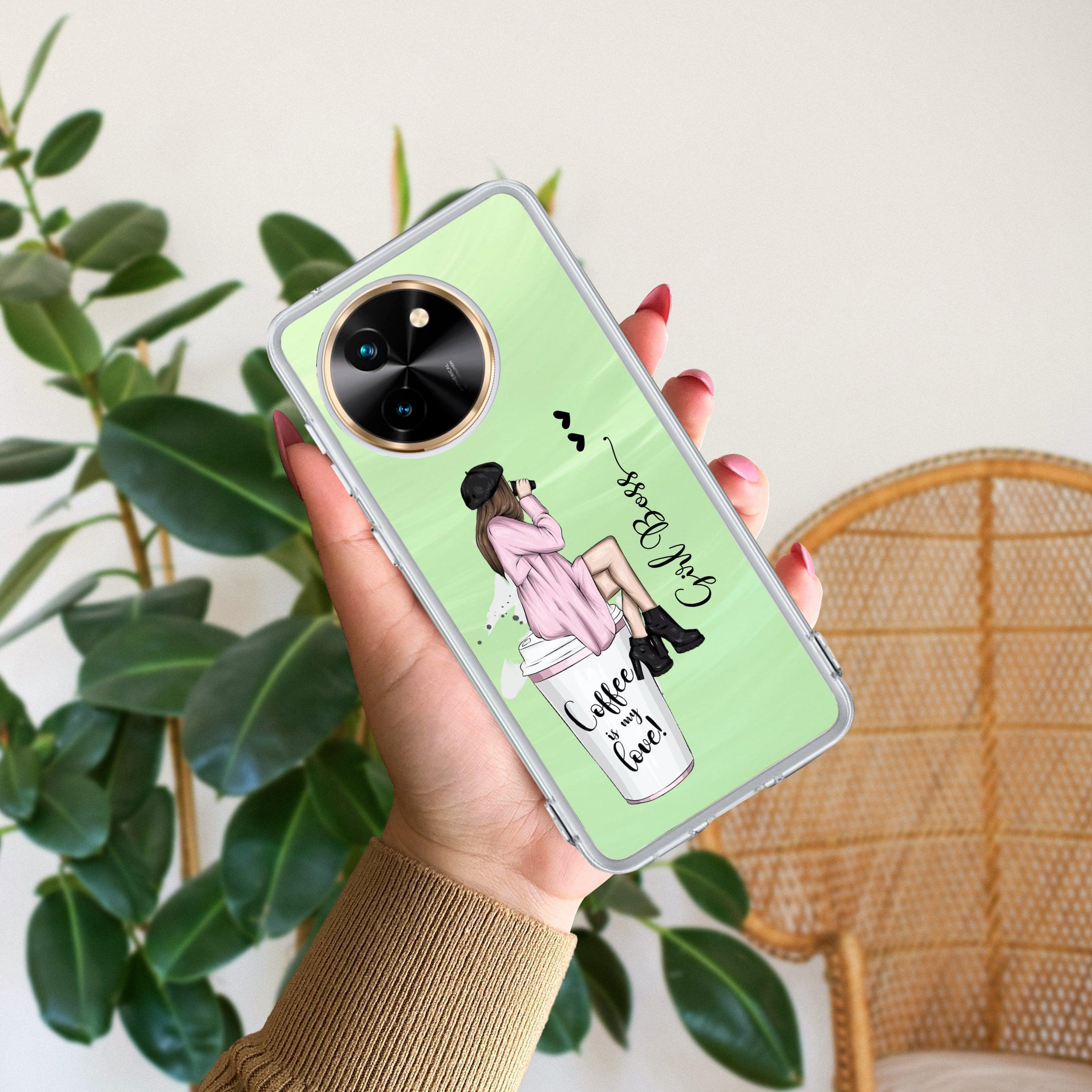 Coffee Lover Customize Transparent Silicon Case For Vivo Y21 / Vivo Y21A / Vivo Y21E /Vivo Y21S/ Vivo Y21T