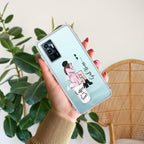 Coffee Lover Customize Transparent Silicon Case For Vivo V25