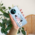 Coffee Lover Customize Transparent Silicon Case For Vivo Y58 5G