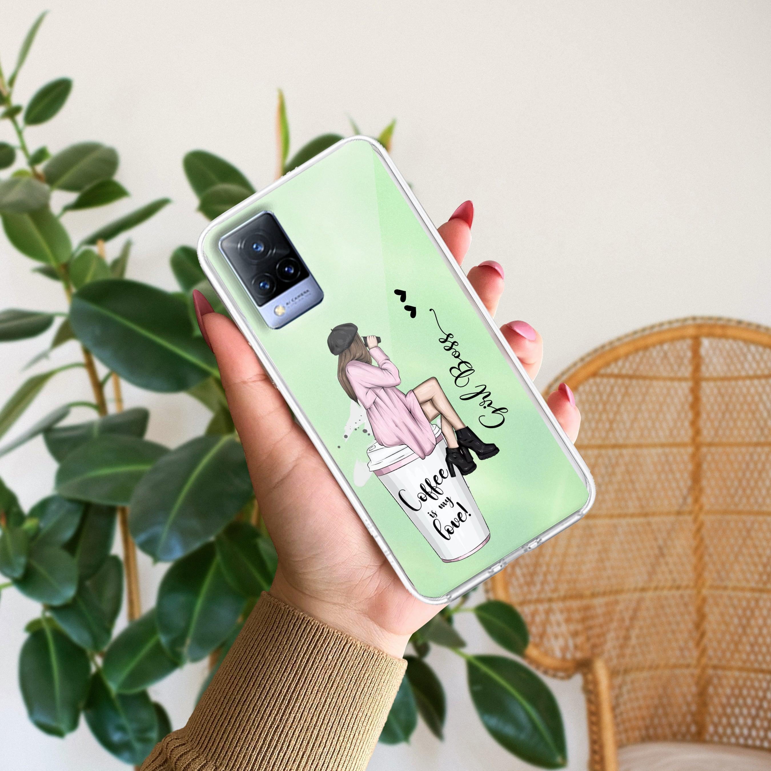 Coffee Lover Customize Transparent Silicon Case For Vivo T4 Ultra 5G