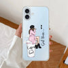 Coffee Lover Customize Anti Yellow Clear Case For iPhone 17