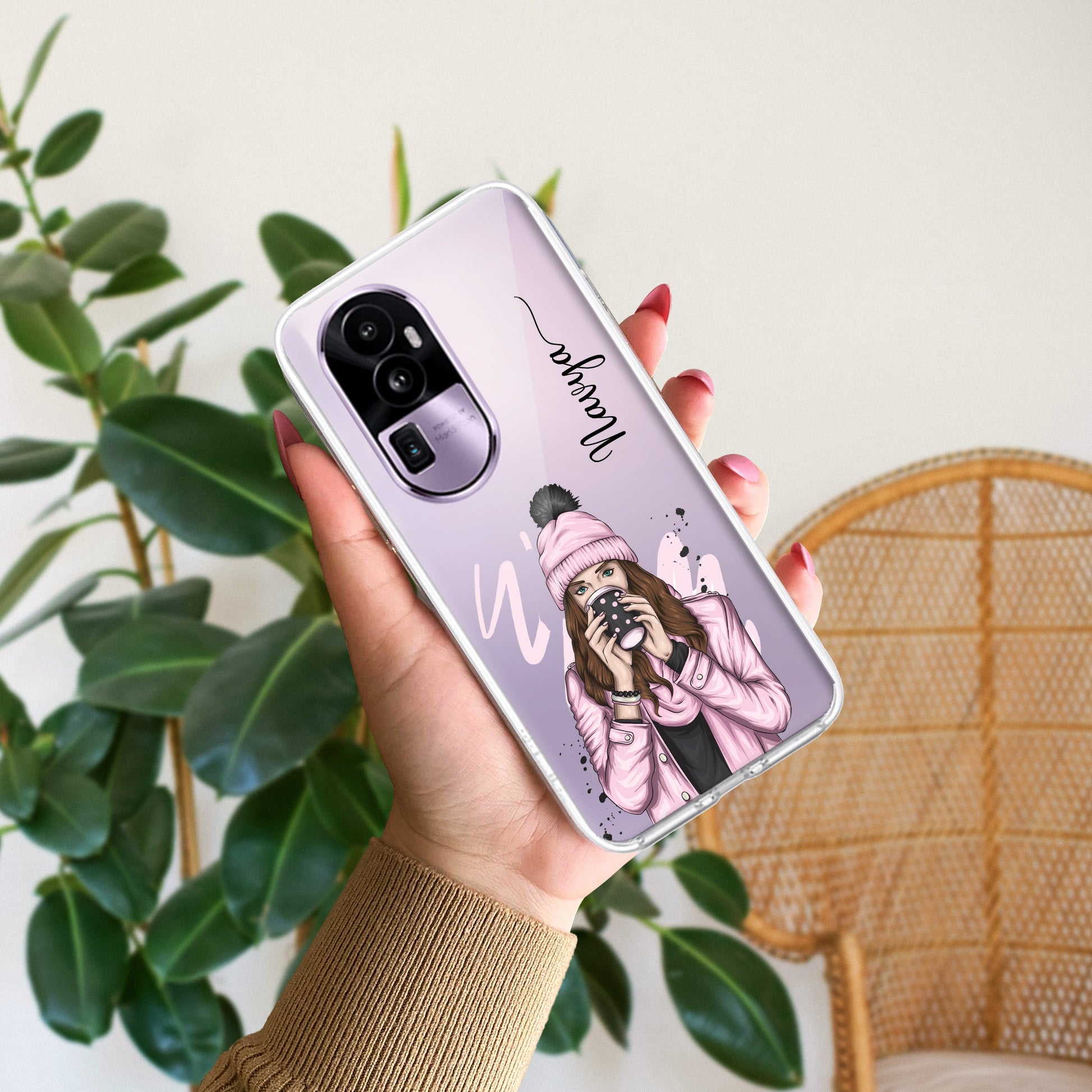 Coffee Time Customize Transparent Silicon Case For Oppo ShopOnCliQ