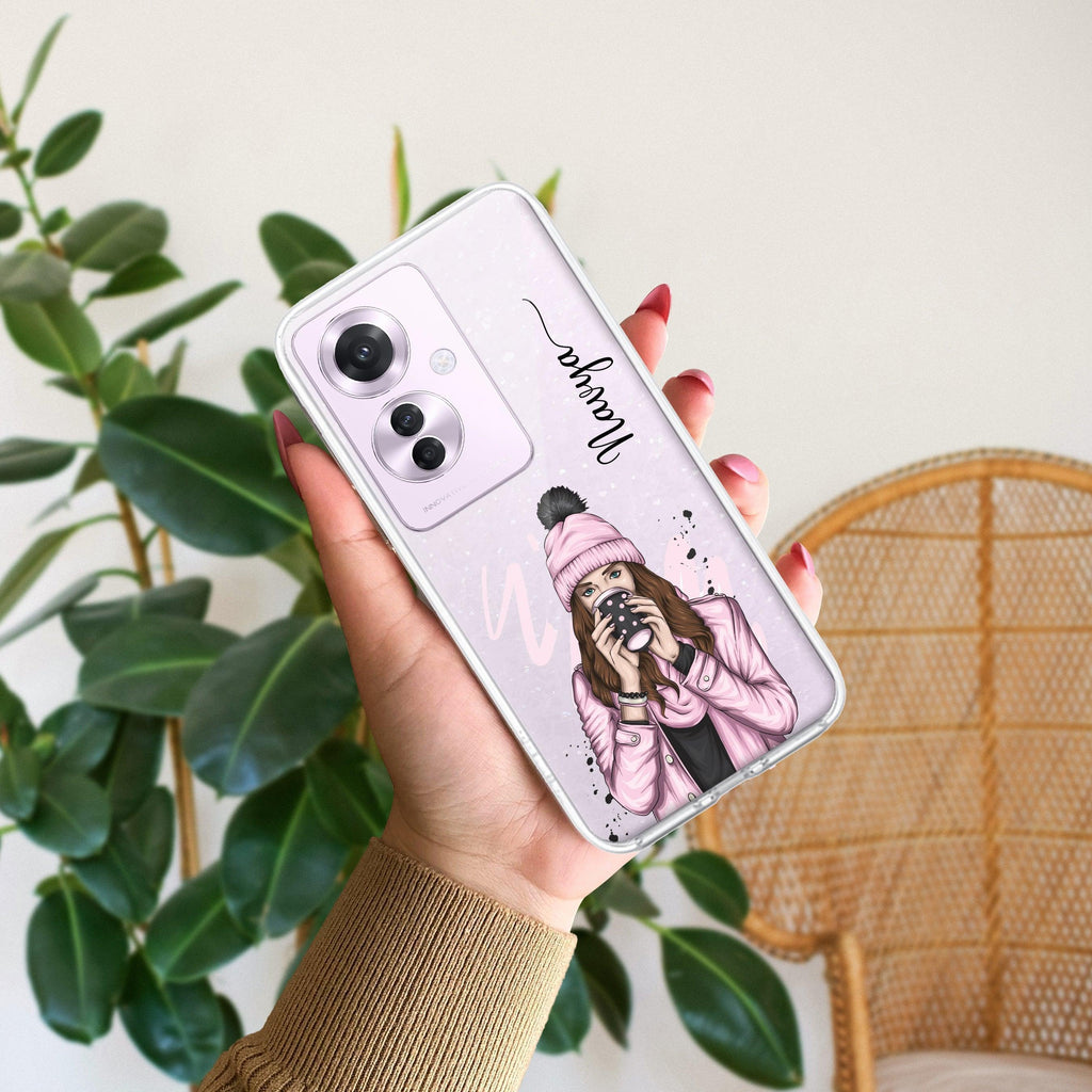 Coffee Time Customize Anti Yellow Case For Oppo F25 Pro 5G