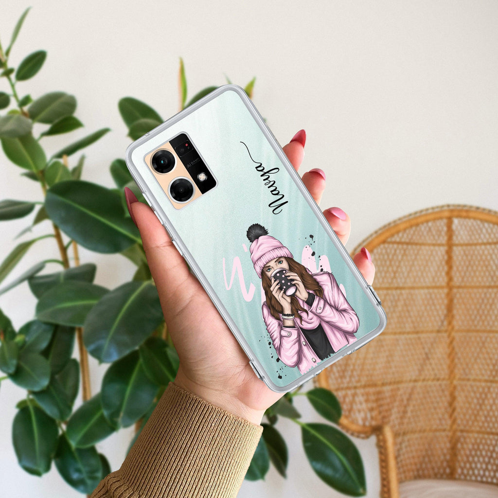 Coffee Time Customize Anti Yellow Case For Oppo F21 Pro (4G)