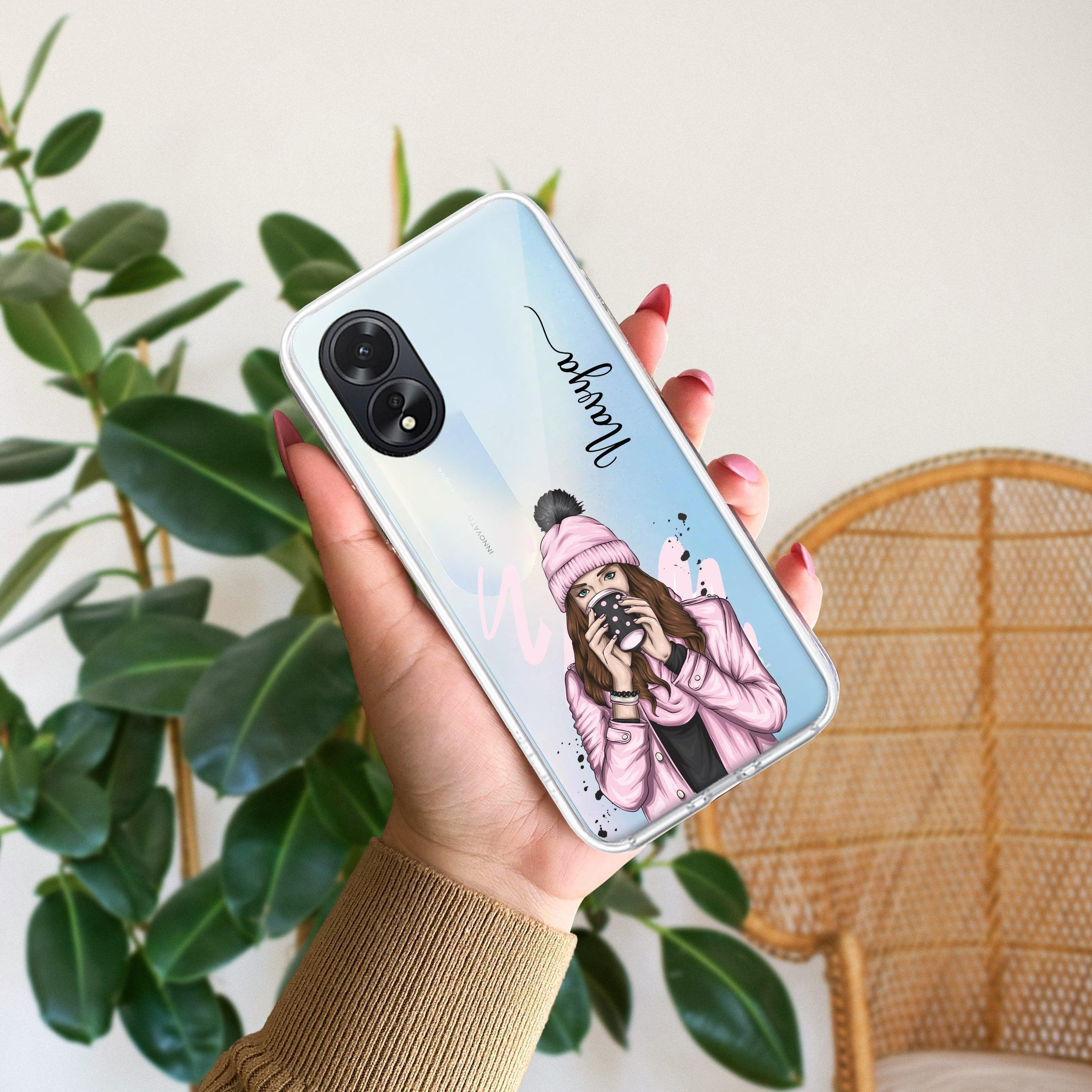 Coffee Time Customize Anti Yellow Case For Oppo A38 4G