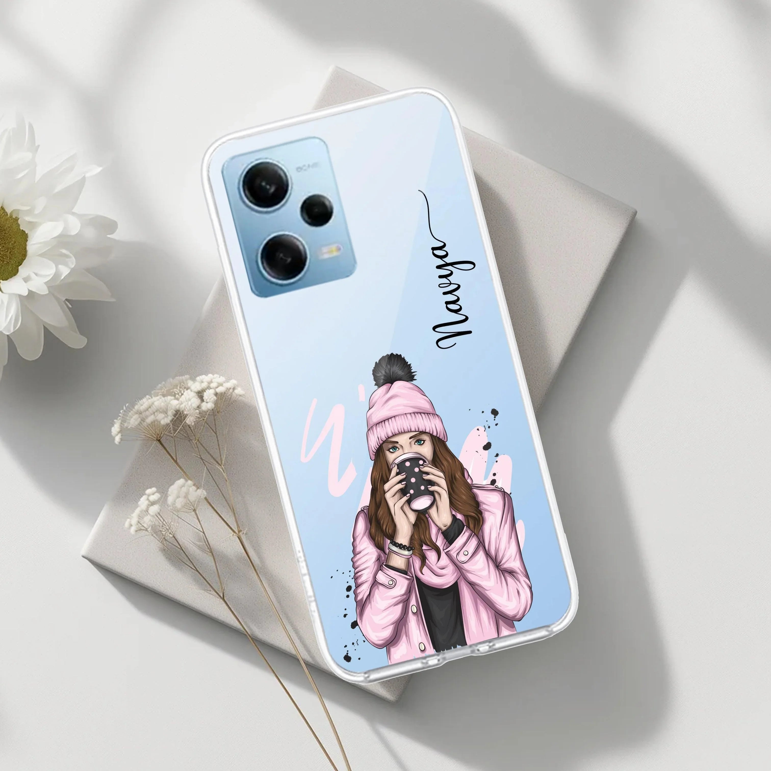 Coffee Time Customize Transparent Silicon Case For Poco - ShopOnCliQ