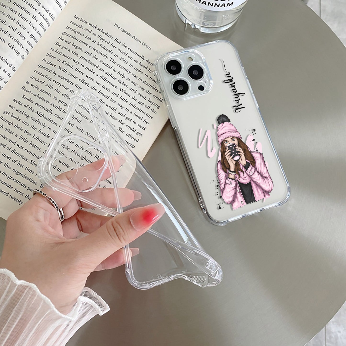 Coffee Time Customize Transparent Silicon Case For Poco ShopOnCliQ