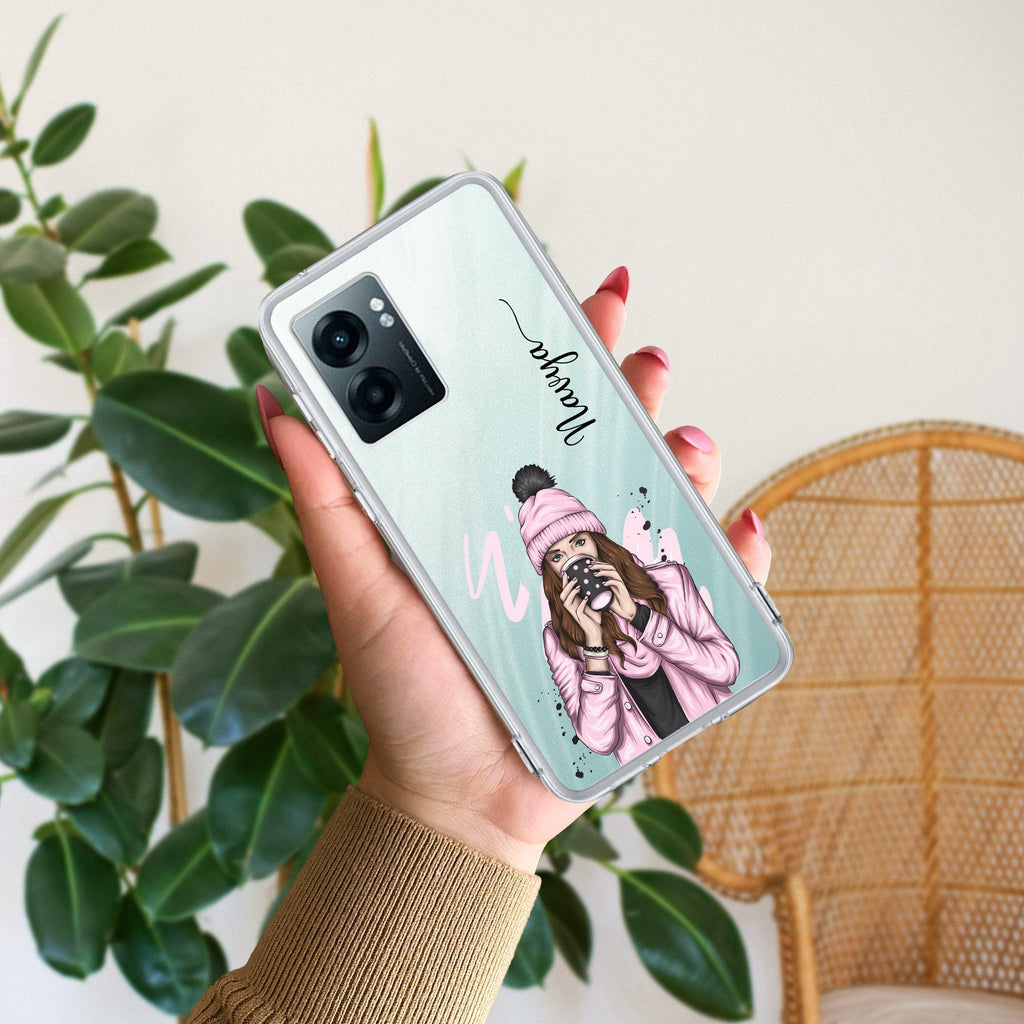 Coffee Time Customize Anti Yelllow Case For Realme Narzo 50 5G