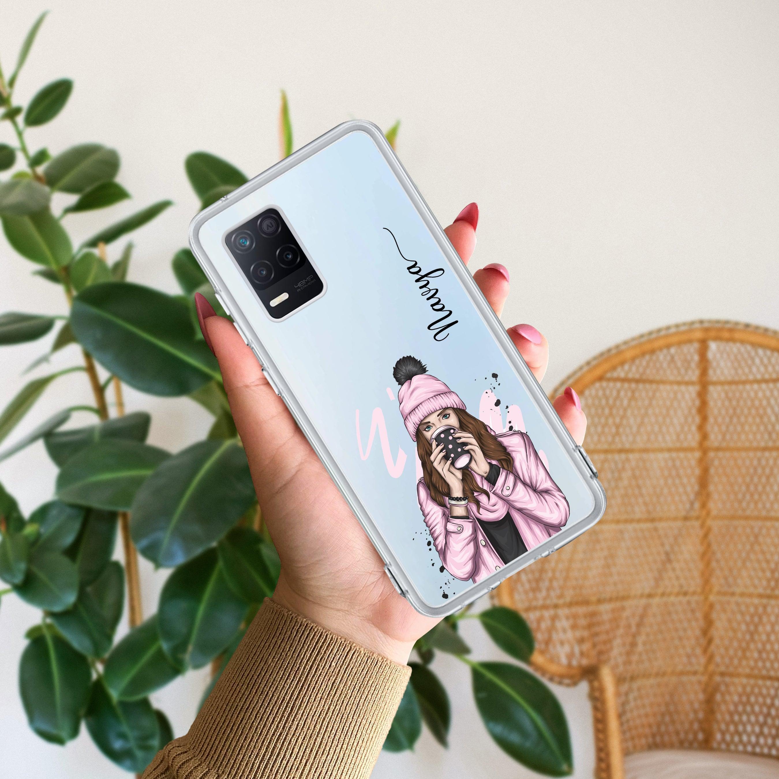 Coffee Time Customize Anti Yelllow Case For Realme 8 5G / Realme 8s 5G / Realme 9 5G / Realme Narzo 30 5G