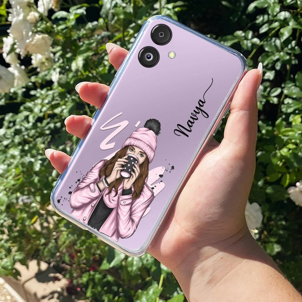 Coffee Time Customize Transparent Silicon Case For Samsung Galaxy A72