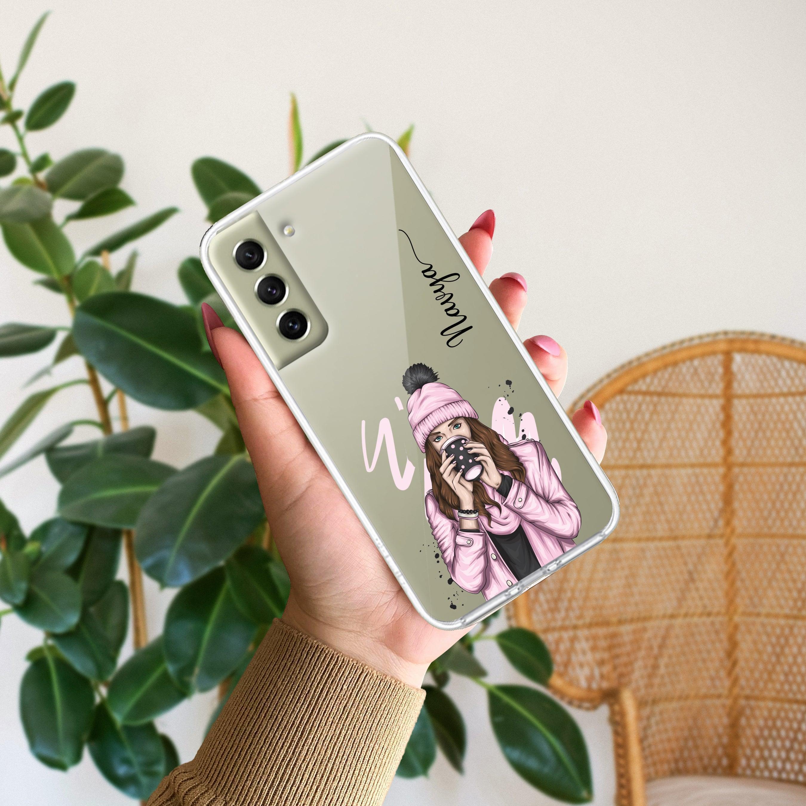 Coffee Time Customize Transparent Silicon Case For Samsung Galaxy S21 FE 5G