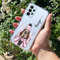 Coffee Time Customize Transparent Silicon Case For Samsung Galaxy A13 4G